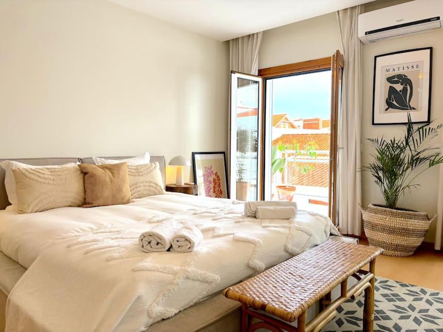 Nazare Boutique W Sea View And Private Rooftop Terace Exteriör bild