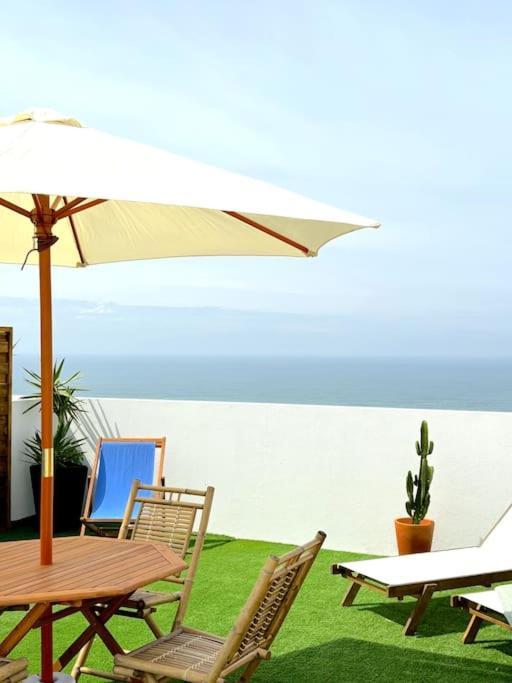 Nazare Boutique W Sea View And Private Rooftop Terace Exteriör bild