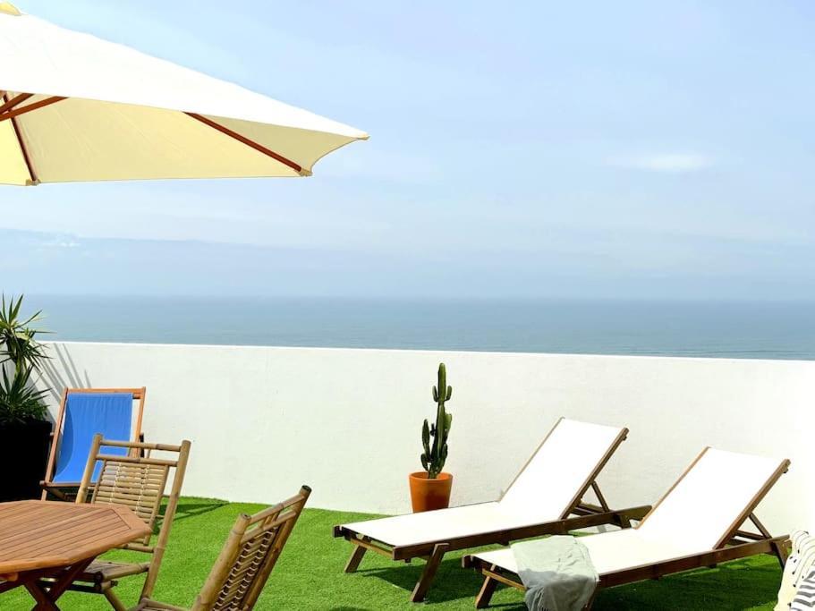 Nazare Boutique W Sea View And Private Rooftop Terace Exteriör bild